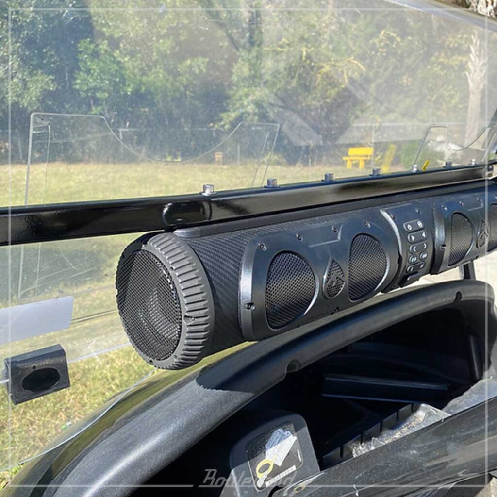 Club Car Low Front ECOXGEAR SE26 Soundbar Mount Boulevard Carts