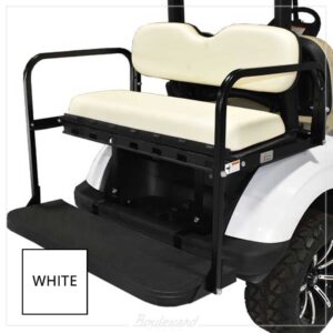 2000+ Club Car DS GTW® MACH3 White Rear Flip Seat