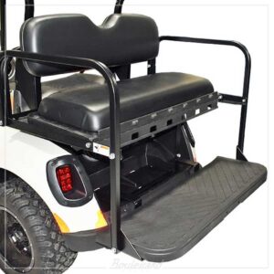 2000+ Club Car DS GTW® MACH3 Black Rear Flip Seat