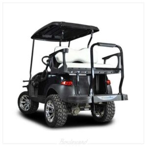 Club Car Precedent MadJax® Genesis 300 Rear Seat with Deluxe White Seat Cushions (Years 2004-Up)