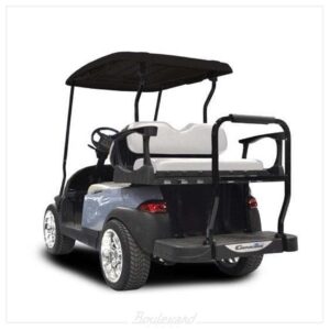 Club Car Precedent MadJax® Genesis 300 Rear Seat with Standard White Seat Cushions (Years 2004-Up)