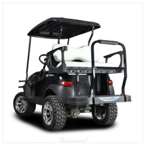 Club Car Precedent MadJax® Genesis 250 Rear Seat with Deluxe White Seat Cushions (Years 2004-Up)