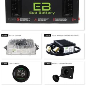 Navitas Chassis Eco Lithium 51v 105Ah Battery Bundle - Skinny