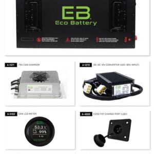 Navitas Chassis Eco Lithium 70v 105Ah Battery Bundle