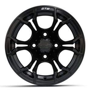 12″ GTW® Spyder Matte Black Wheel