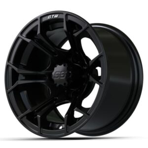 12″ GTW® Spyder Matte Black Wheel