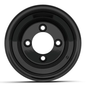 8″ GTW Gloss Black Steel Wheel (Centered)