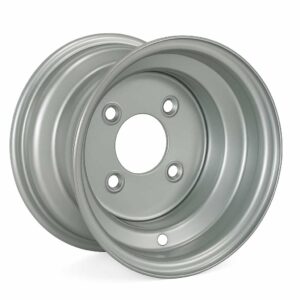 8″ GTW Silver Steel Wheel (Centered)