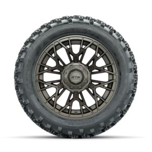 GTW Stellar Matte Bronze 14 in Wheels with 23×10.00-14 Rogue All Terrain Tires – Full Set