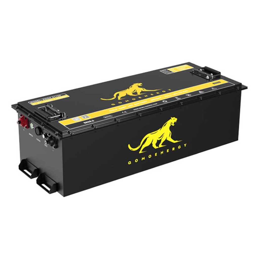 Qomo Energy EMax 51150 Lithium Battery Bundle | Boulevard Carts