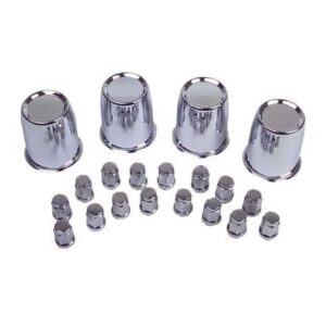 Yamaha Chrome Wheel Dress-Up Kit (12mm Metric)