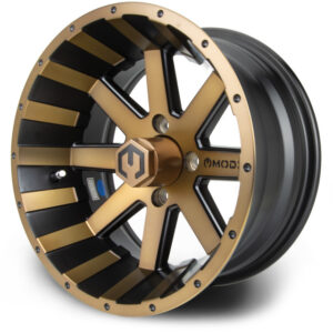 MODZ® 14" Assault Matte Bronze Golf Cart Wheel