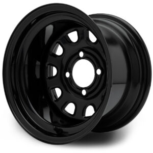 MODZ® Classic 12" D-Window Steel Golf Cart Wheel