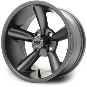 MODZ® Classic 14" Godfather Gunmetal Golf Cart Wheel
