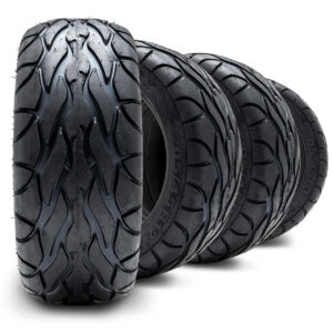 MODZ® Street Fox 205/45-12 Radial Golf Cart Tires Set of 4