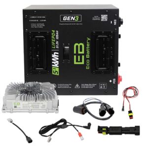 Advanced EV1 Eco Lithium 51v 105Ah GEN3 Conversion Kit