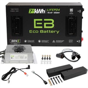 Epic EV 3-3 Eco Lithium 70V 105Ah GEN3 Conversion Kit