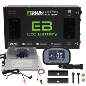 Eco Lithium 51.2V 160Ah GEN3 Conversion Kit for ICON® EV