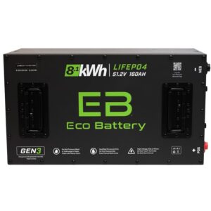 Eco Battery 51V 160Ah GEN3 LifePo4 Lithium Battery Only