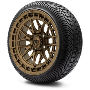 MODZ® 14" Torrent Matte Bronze Wheels & Street Tires Combo