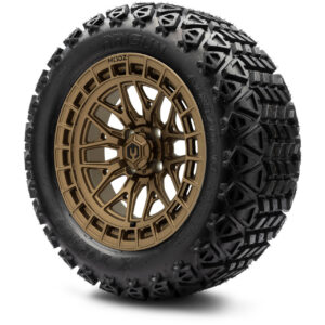 MODZ® 14" Torrent Matte Bronze Wheels & Off-Road Tires Combo