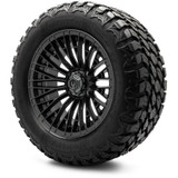 MODZ® 14" Reaper Titanium Gunmetal Wheels & Off-Road Tires Combo