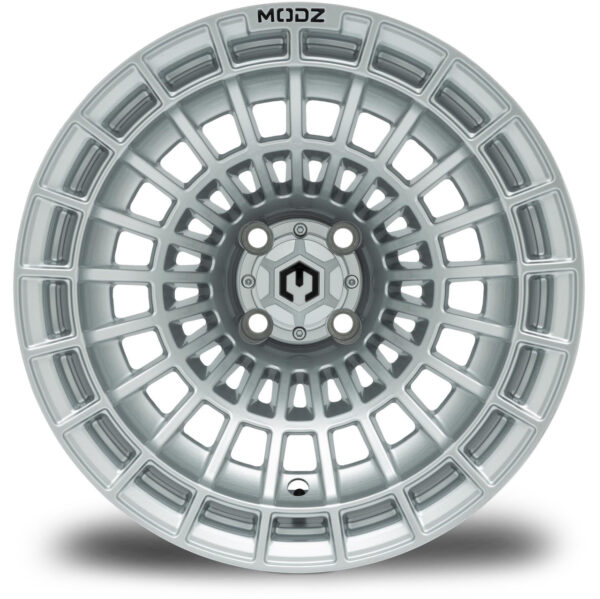MODZ® Felon Silver 15x10" Golf Cart Wheel