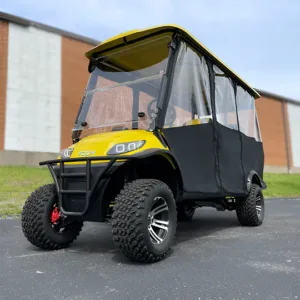 6-Passenger Sunbrella Track-Style Cover Enclosure for Golf Carts