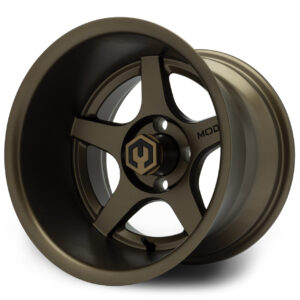 MODZ® 14" Maverick Matte Bronze Golf Cart Wheel