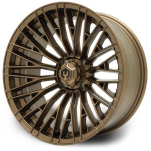 MODZ® Reaper Bronze 16" Golf Cart Wheel