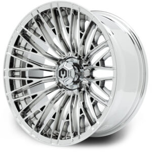 MODZ® Reaper Chrome 16" Golf Cart Wheel