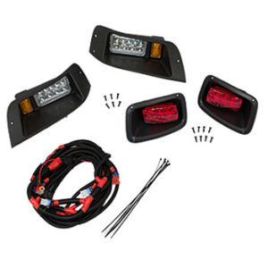 1994.5-13 EZGO TXT - GTW® Adjustable LED Headlight and Taillight Kit